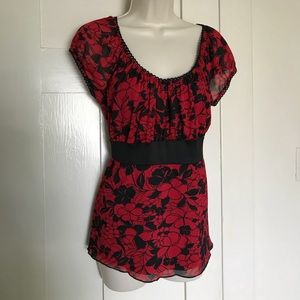 Hot Tempered Don’t Be Afraid Floral Blouse.